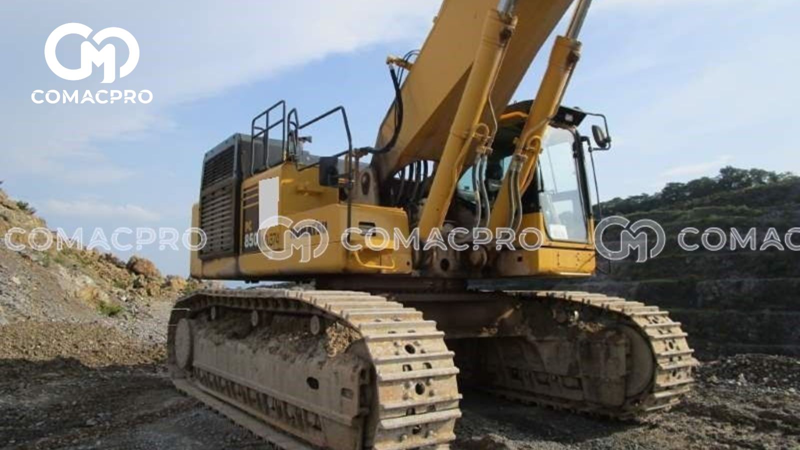 Chi tiết thông số của model KOMATSU PC850-8EO cùng Comacpro theo dõi ngay bên dưới: