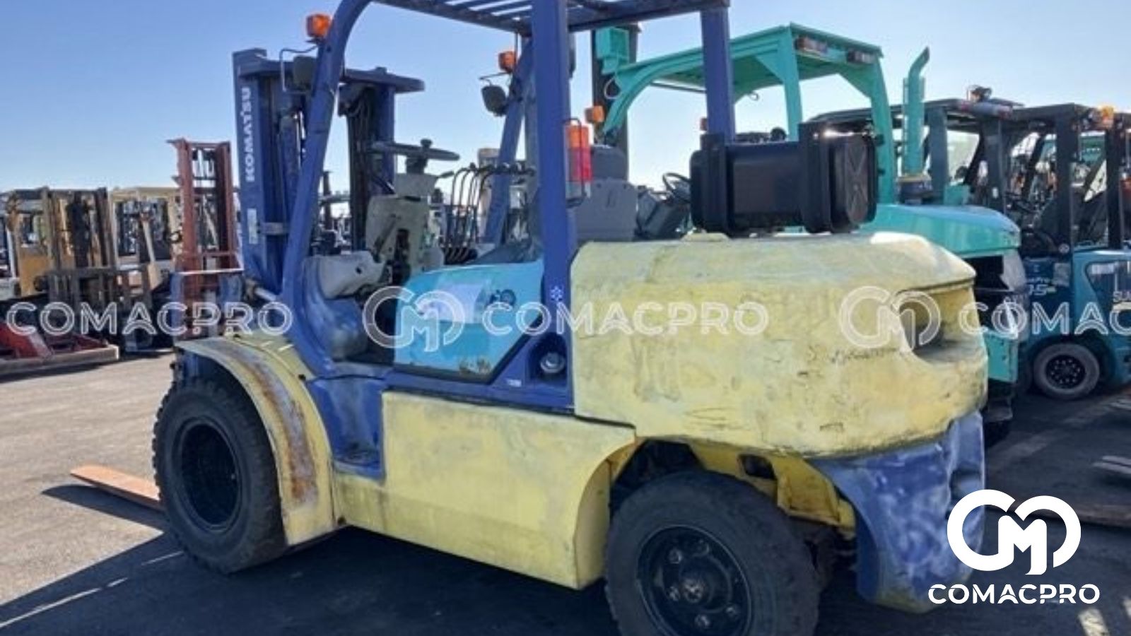 KOMATSU FD40W-7 gồm các thông số kỹ thuật chính: