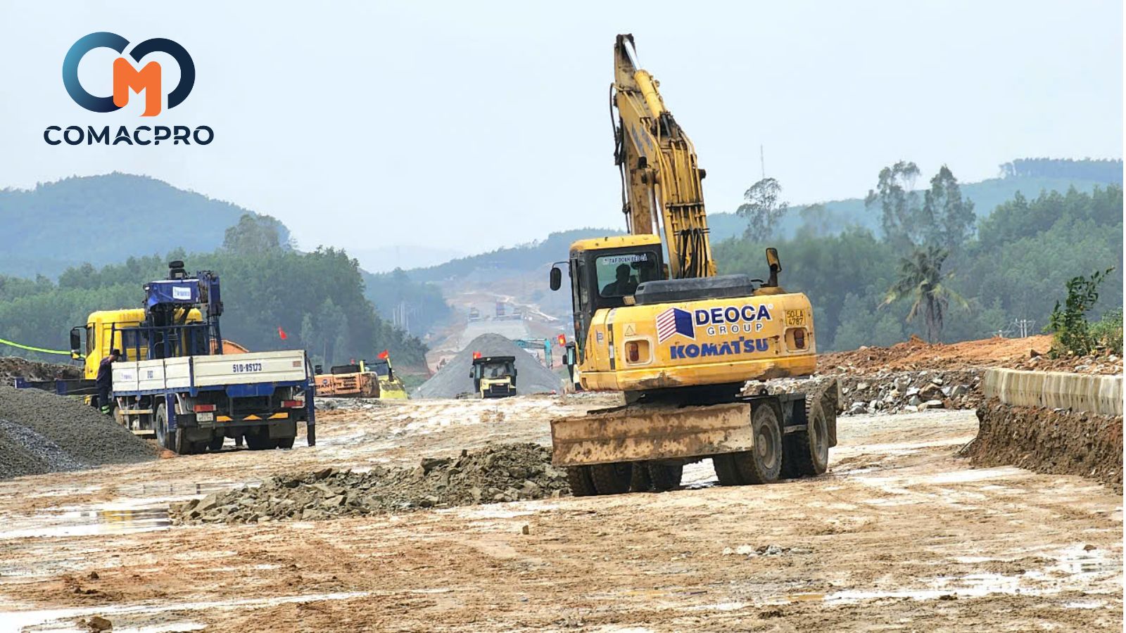Sau 2 năm thi công, cao tốc Quảng Ngãi - Hoài Nhơn đạt khoảng 60% tiến độ xây lắp, nhà thầu đang nỗ lực để hoàn thành công trình vào năm 2025, vượt tiến độ 8 tháng.
