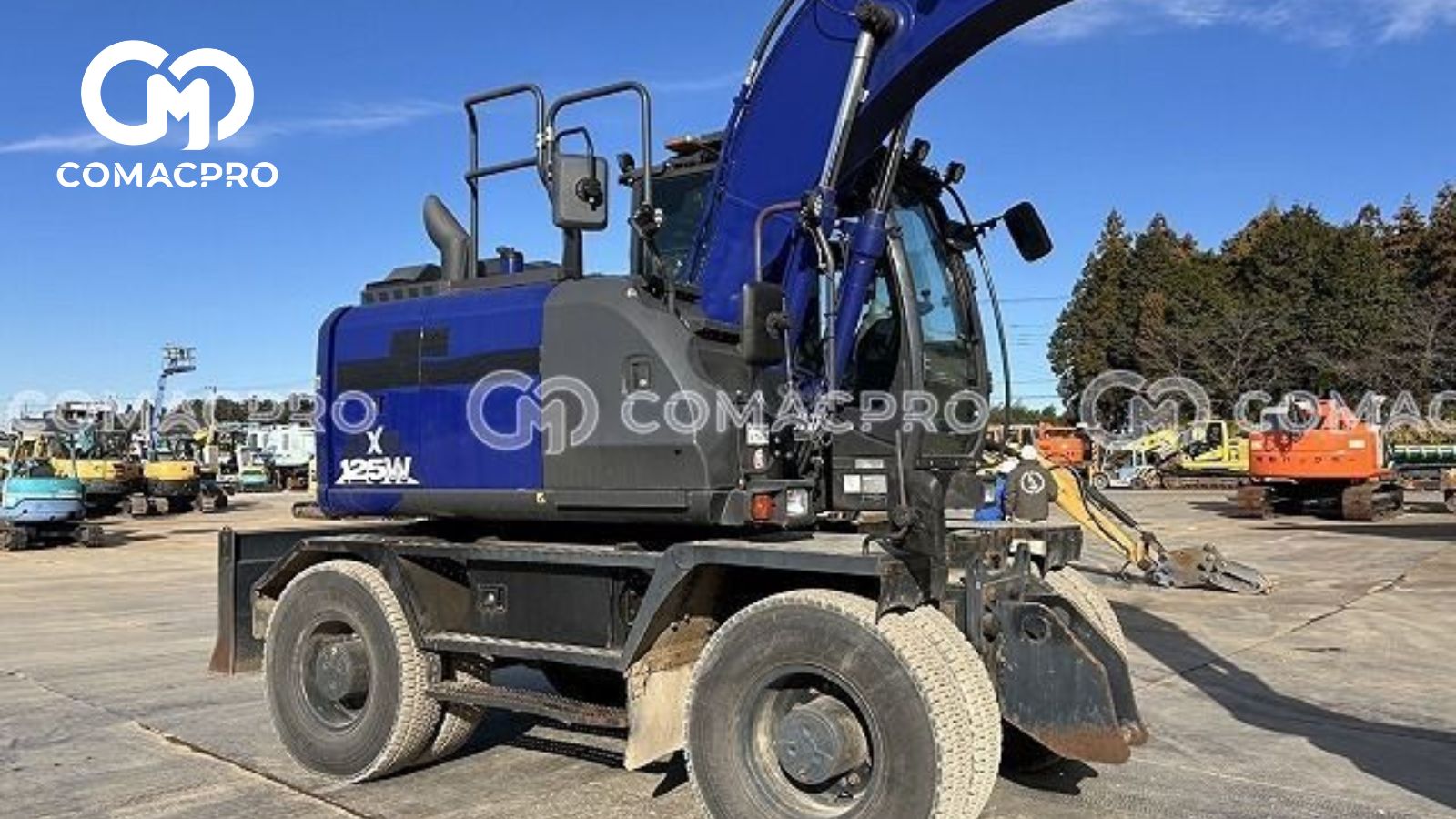 Chi tiết thông số model HITACHI ZX125W-6 bên dưới: