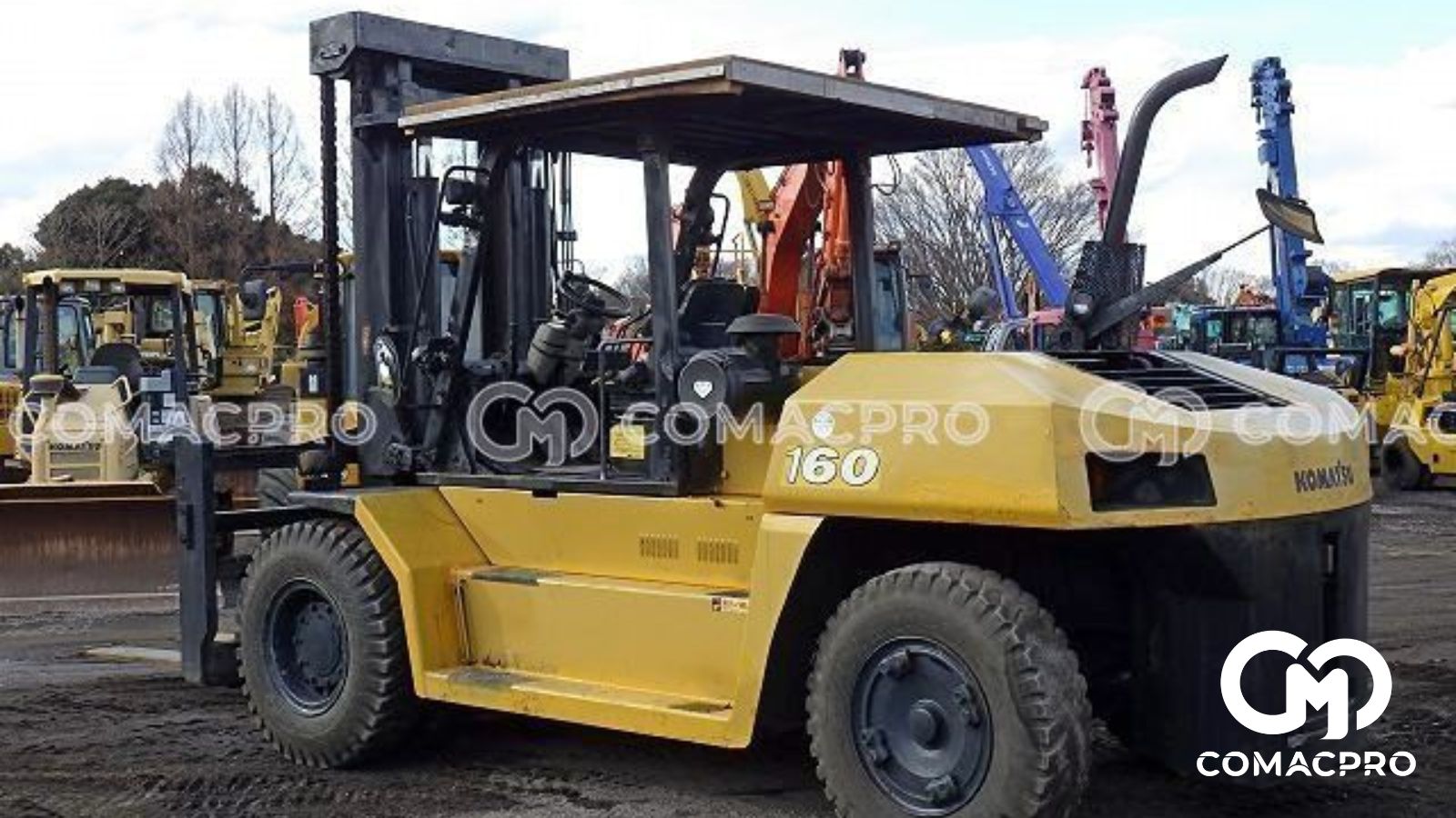 Chi tiết thông số của KOMATSU FD160E-8 cùng Comacpro theo dõi ngay bên dưới: