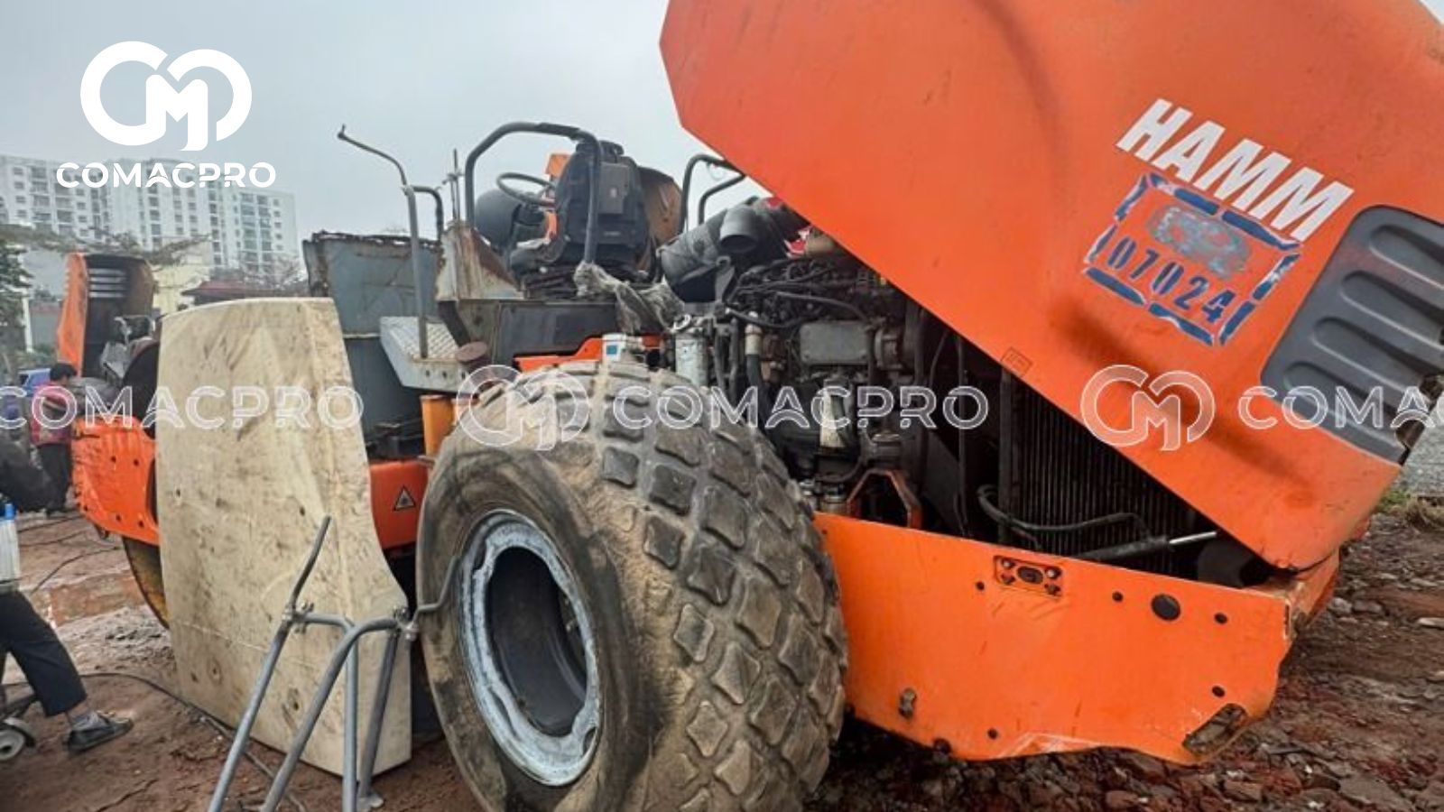 Chi tiết thông số HAMM 3410 bên dưới: