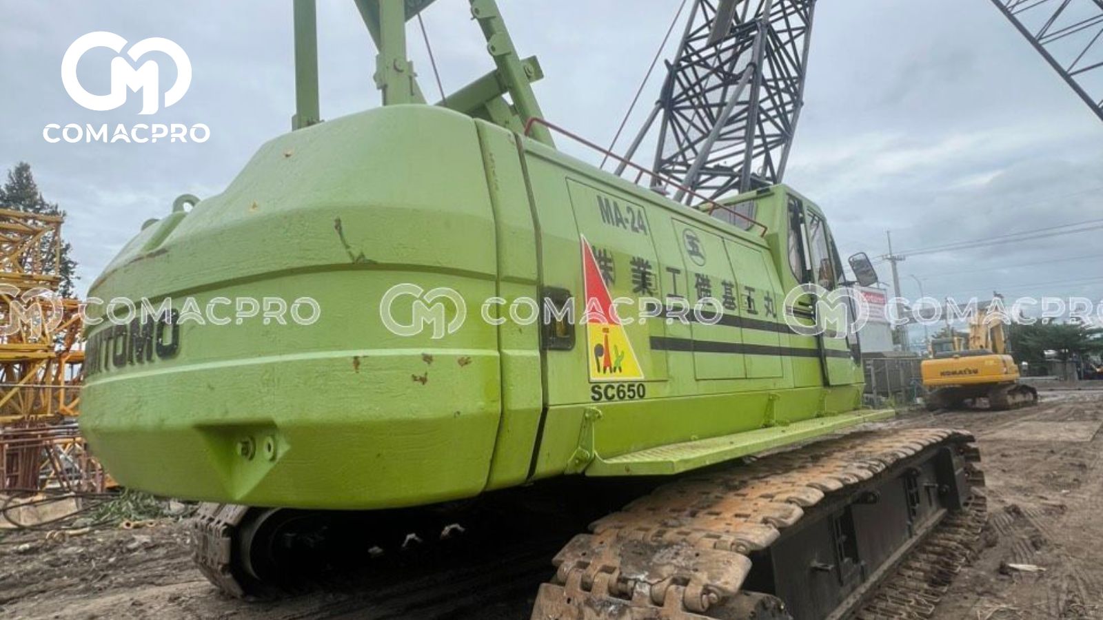 SUMITOMO SC650-2 gồm các thông số kỹ thuật chính sau: