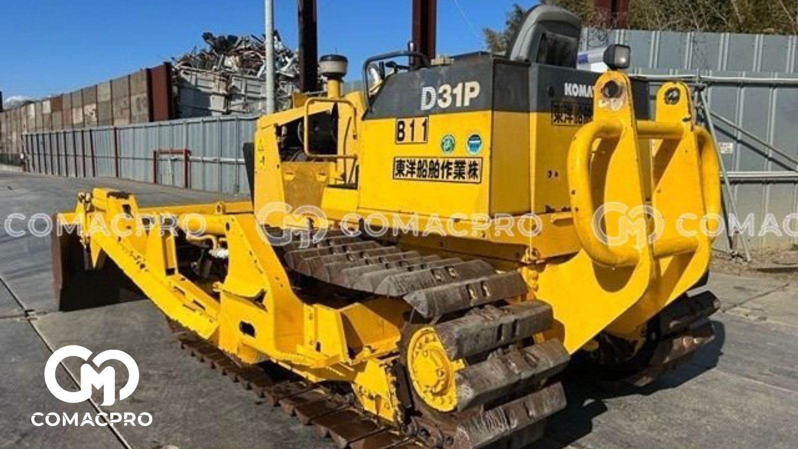 Chi tiết thông số của model xe ủi KOMATSU D31P-20 cùng Comacpro theo dõi ngay bên dưới: