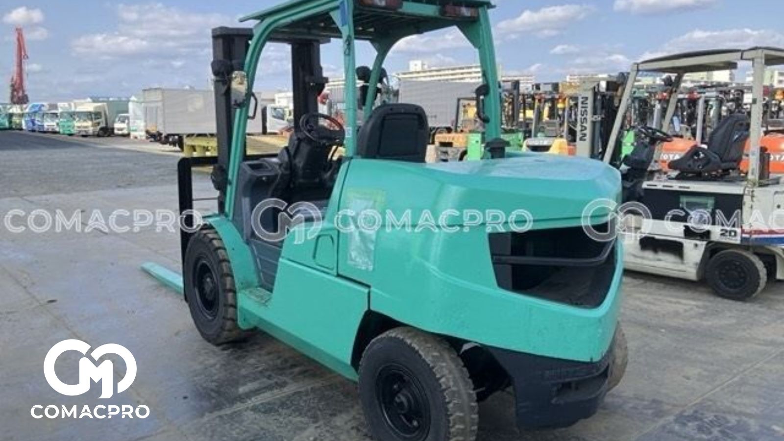 Chi tiết thông số MITSUBISHI FDE50NT bên dưới: