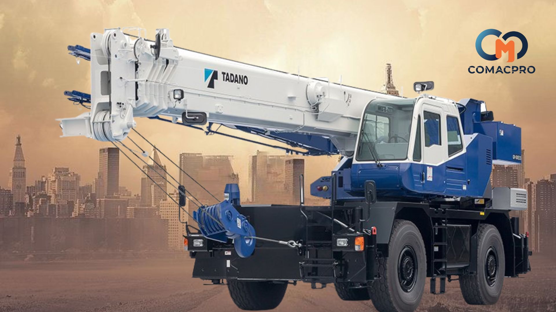 Xe cẩu Tadano GR-500EX – Giải pháp nâng hạ linh hoạt, mạnh mẽ