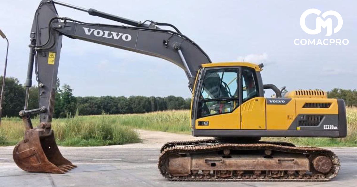 Máy xúc bánh xích Volvo EC220DL (2018) – Máy xúc 22 tấn công nghệ châu Âu, hiệu suất vượt trội