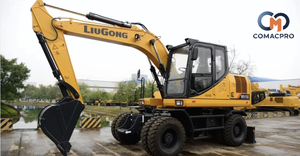 Hướng Dẫn Bảo Dưỡng Máy Xúc Đào Bánh Lốp Giúp Tăng Tuổi Thọ