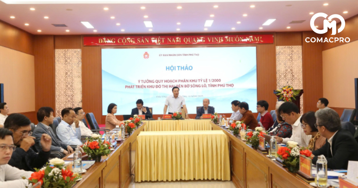 Phú Thọ sẽ phát triển khu đô thị hai bên bờ sông Lô – Hướng tới đô thị ven sông hiện đại và bền vững