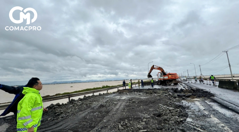 19 điểm quốc lộ bị chia cắt do mưa lũ – Ngành Xây dựng nỗ lực khắc phục