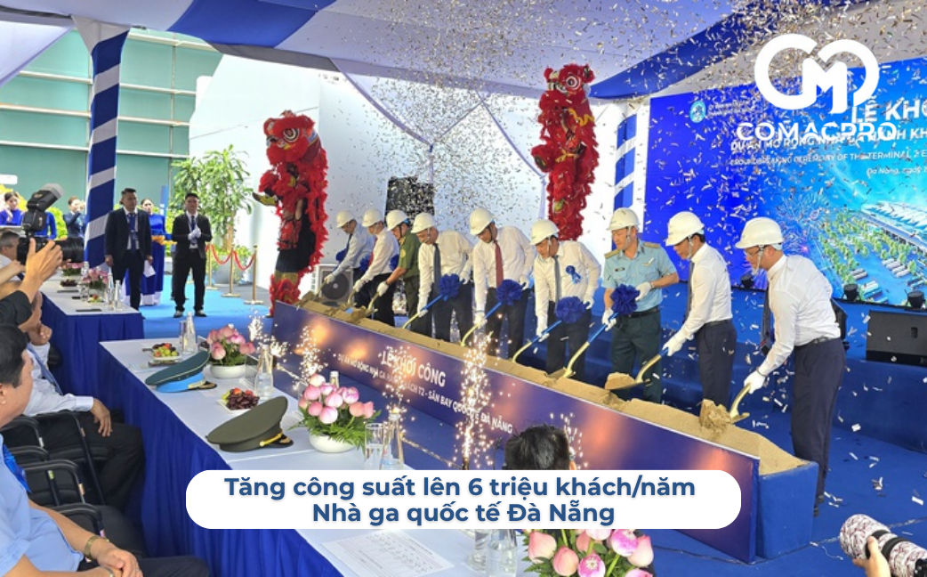 Nhà ga Quốc tế Đà Năng tăng công suất lên 6 triệu khách/năm